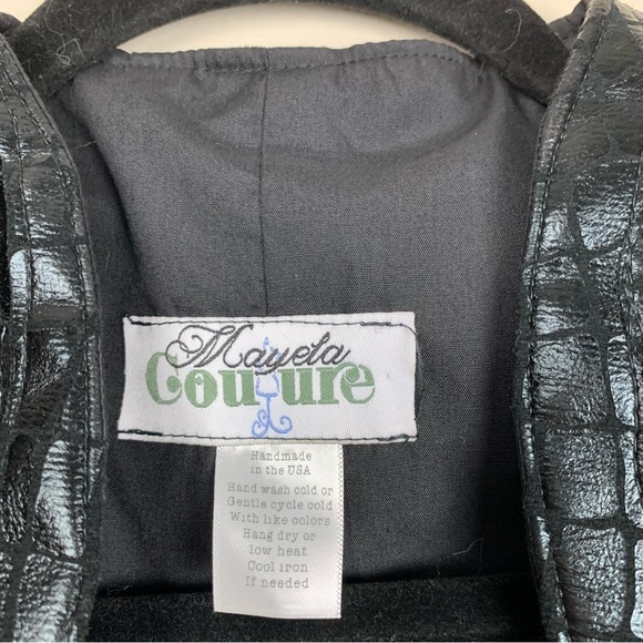 Mayela Couture custom Narcissa Malfoy Death Eater Costume Cosplay jacket - Picture 9 of 12